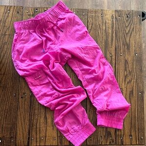 Nike Kids Vibrant Pink Paraxhute Cargo Joggers
